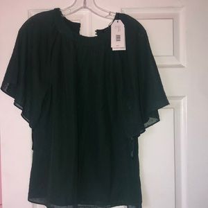 Universal Standard Green Dots Blouse